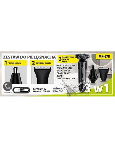 Hair Clippers Feel Maestro MR-678 1 Piece