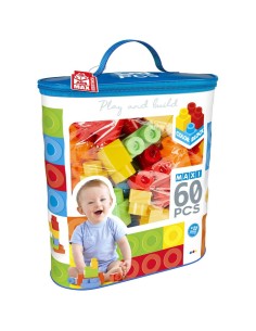 Building Blocks Color Block 60 Pieces 2