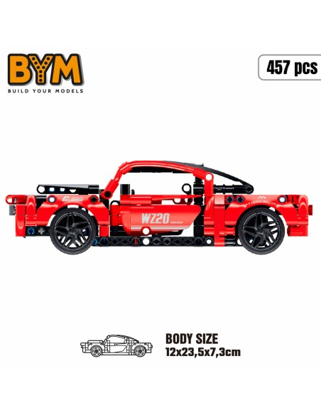 Construction set Car 457 Pieces