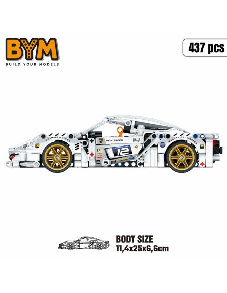 Construction set Colorbaby Car 437 Pieces
