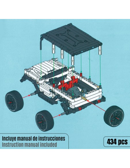 Construction set Car 434 Pieces