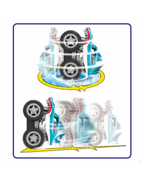 Remote-Controlled Car Colorbaby 13 x 8 x 8 cm (6 Units)