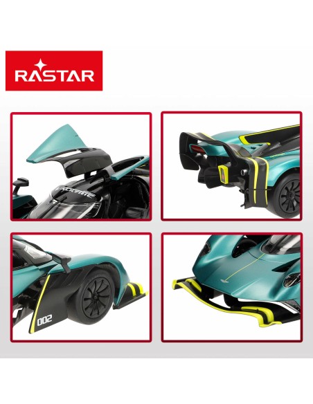 Remote-Controlled Car Aston Martin 1:14 36 x 8 x 14 cm (2 Units)
