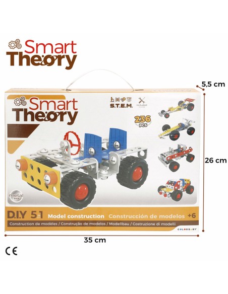 Construction set Colorbaby Car 236 Pieces