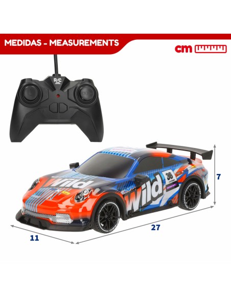 Remote-Controlled Car 1:18 27 x 7 x 11 cm (6 Units)