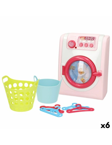 Toy washing machine Colorbaby 14 x 19 x 9 cm (6 Units)