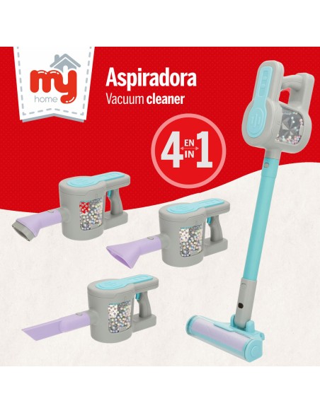 Toy vacuum cleaner Colorbaby 17 x 56 x 11 cm (4 Units)