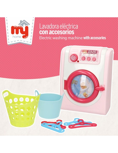 Toy washing machine 14 x 19 x 9 cm (6 Units)