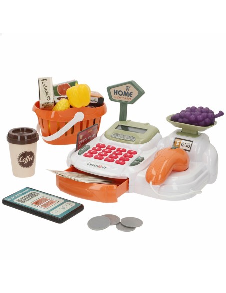 Toy Cash Register 23 x 14 x 17 cm 4 Units