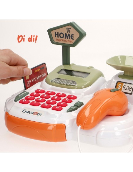 Toy Cash Register 23 x 14 x 17 cm 4 Units