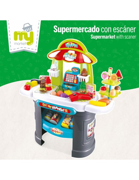 Toy Supermarket Colorbaby 66 x 68 x 25 cm 2 Units
