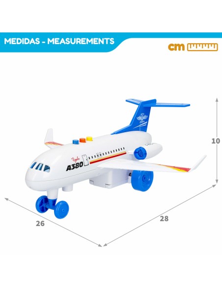 Aeroplane Colorbaby 28 x 10 x 26 cm (6 Units)