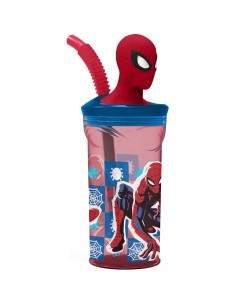 Cup with Straw Spider-Man CZ11338 3D