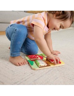 Baby toy Mattel 20 x 20 x 1,91 cm animals 2