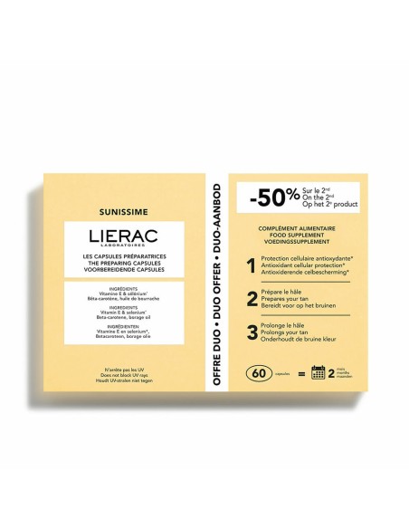 Tanning Enhancer Lierac Sunissime 2 Units
