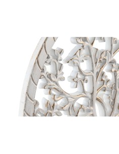 Wall Decoration DKD Home Decor White Golden Silver 40 x 1,5 x 40 cm 2