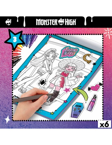Drawing Set Monster High (6 Units)