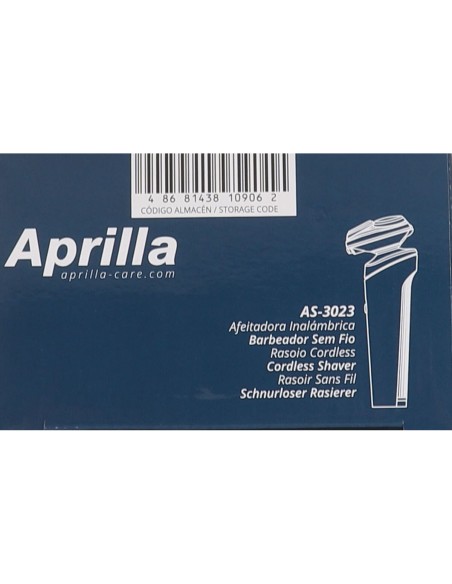 Electric shaver Aprilla Black (6 Units)