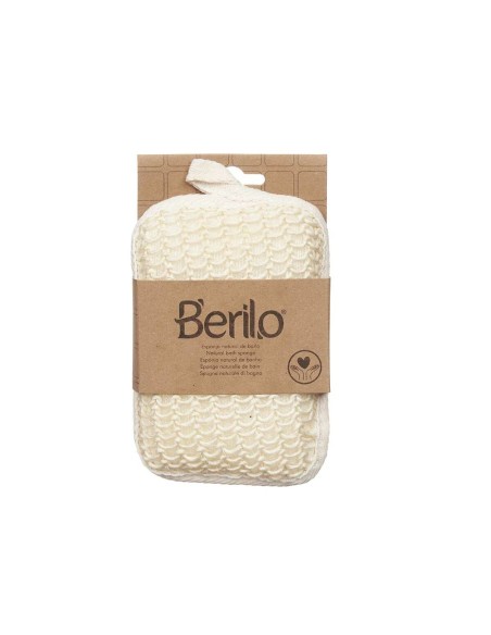 Body Sponge Berilo B7083-6 White Beige 11 x 16,5 x 3 cm (12 Units)