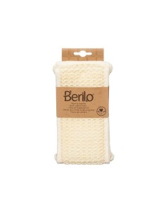 Massage Sponge Berilo B7083-16 White (12 Units) 2