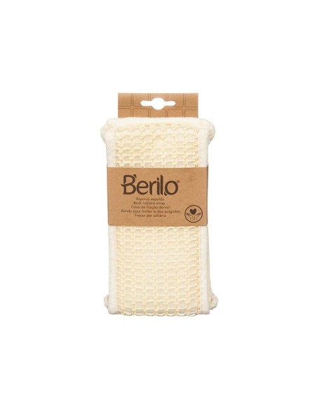 Massage Sponge Berilo B7083-16 White (12 Units)