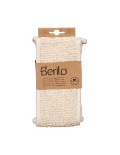 Massage Sponge Berilo B7081-16 White Beige (12 Units) 2