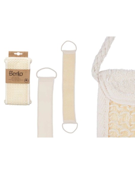 Massage Sponge Berilo B7083-16 White (12 Units)