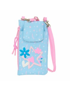 Mobile Bag BlackFit8 Smile Blue Pink