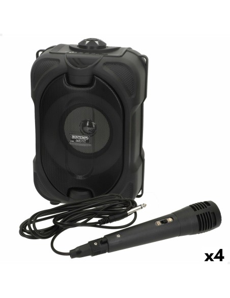 Speaker with Karaoke Microphone Bontempi 4 Units