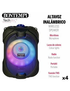 Speaker with Karaoke Microphone Bontempi 4 Units 2