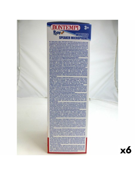 Karaoke Microphone Bontempi 6 Units