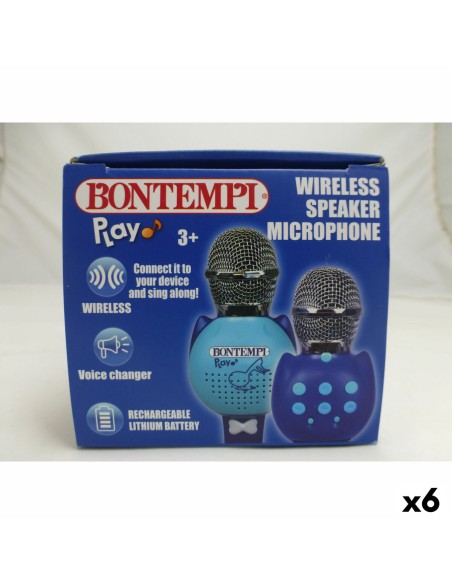 Karaoke Microphone Bontempi 6 Units