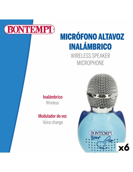 Karaoke Microphone Bontempi 6 Units