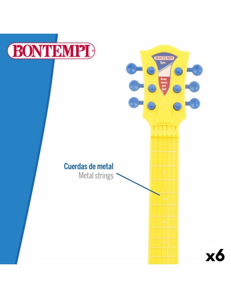 Baby Guitar Bontempi 20 x 56 x 4 cm (6 Units)