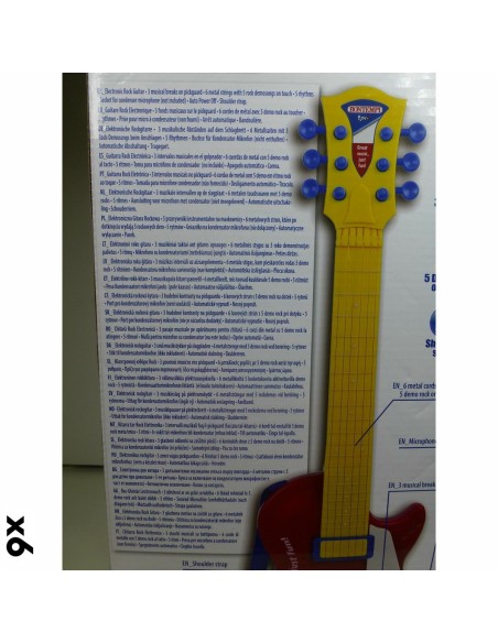 Baby Guitar Bontempi 20 x 56 x 4 cm (6 Units)