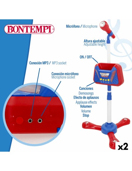 Musical Toy Bontempi 37 x 105 x 37 cm (2 Units)