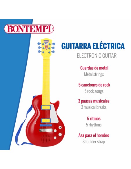 Baby Guitar Bontempi 20 x 56 x 4 cm (6 Units)