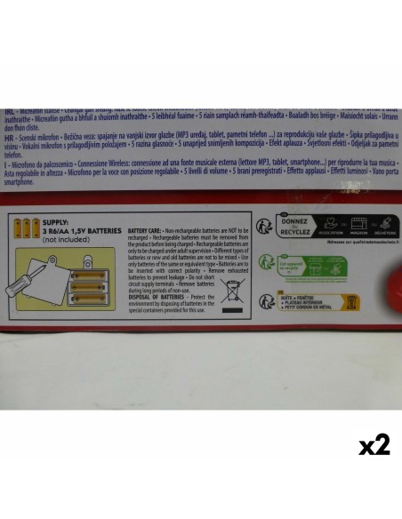 Musical Toy Bontempi 37 x 105 x 37 cm (2 Units)