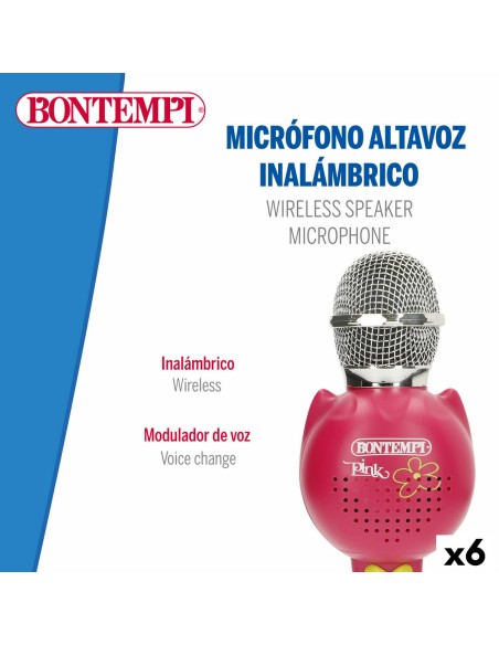 Karaoke Microphone Bontempi 6 Units