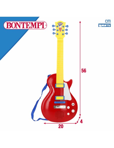 Baby Guitar Bontempi 20 x 56 x 4 cm (6 Units)