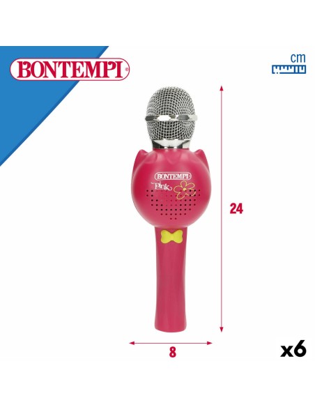 Karaoke Microphone Bontempi 6 Units