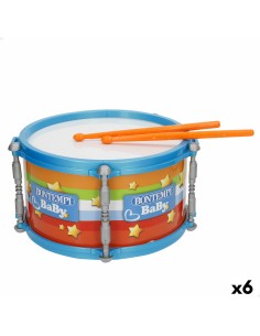 Drum Bontempi 24 x 13 x 24 cm (6 Units) 2