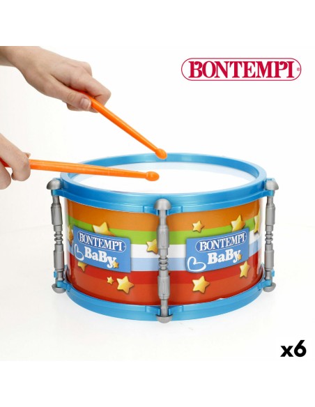 Drum Bontempi 24 x 13 x 24 cm (6 Units)