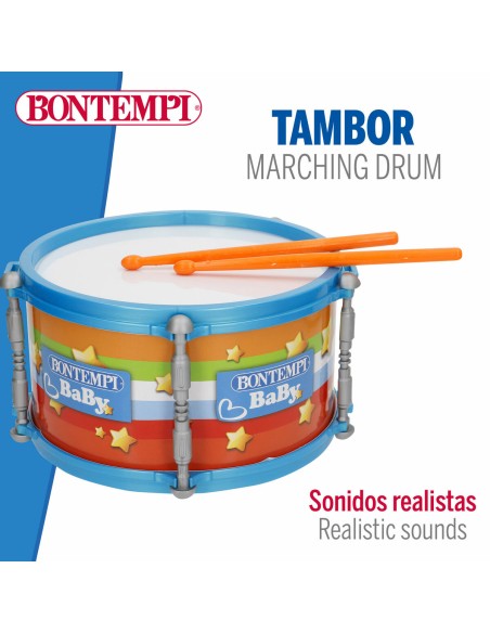 Drum Bontempi 24 x 13 x 24 cm (6 Units)
