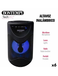 Speaker with Karaoke Microphone Bontempi 6 Units 2
