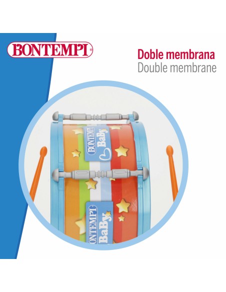 Drum Bontempi 24 x 13 x 24 cm (6 Units)