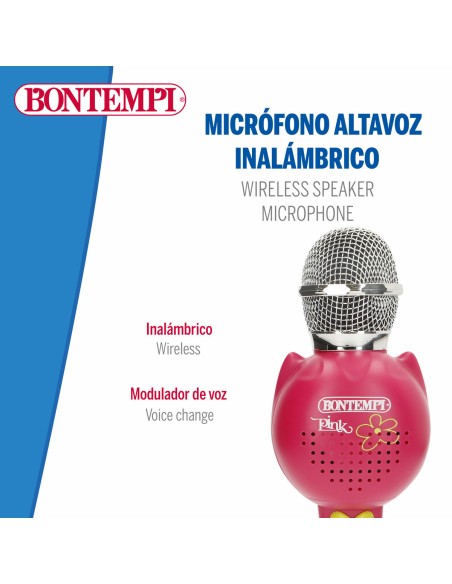 Karaoke Microphone Bontempi 6 Units