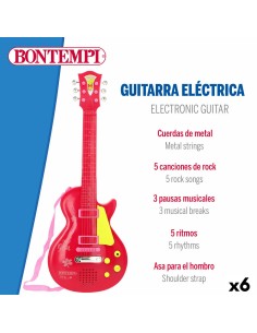 Baby Guitar Bontempi 20 x 56 x 4 cm (6 Units) 2