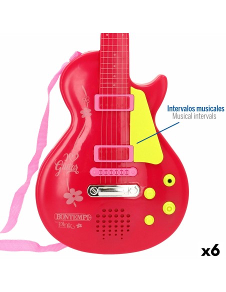Baby Guitar Bontempi 20 x 56 x 4 cm (6 Units)