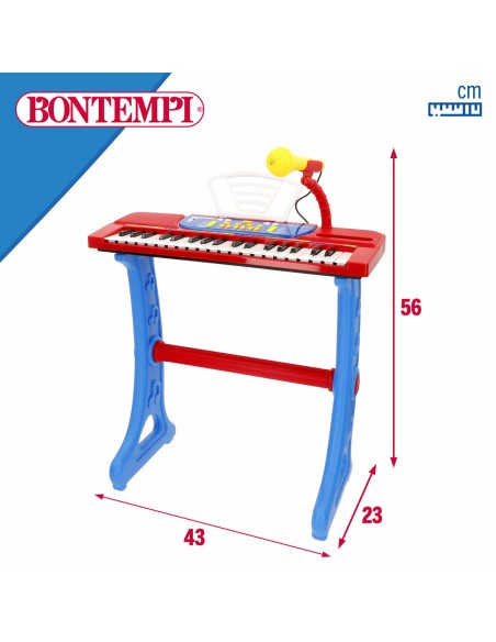 37-Key Keyboard Bontempi 43 x 56 x 23 cm (2 Units)